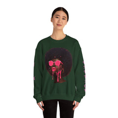 Pink Embrace the Mess Unisex Sweatshirt