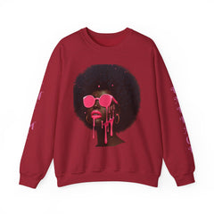 Pink Embrace the Mess Unisex Sweatshirt