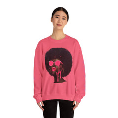 Pink Embrace the Mess Unisex Sweatshirt