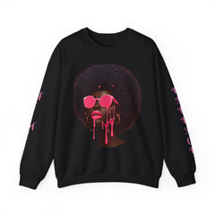 Pink Embrace the Mess Unisex Sweatshirt