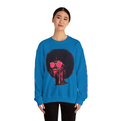 Pink Embrace the Mess Unisex Sweatshirt