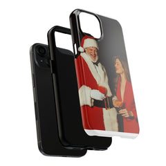 Phone Cases - The Macking Santa and The Red Hottie Design