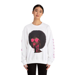 Pink Embrace the Mess Unisex Sweatshirt