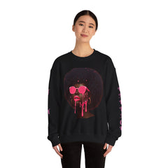 Pink Embrace the Mess Unisex Sweatshirt