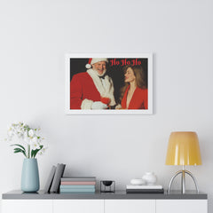 Copy of Framed Poster - Santa Picking up Hottie at the Bar